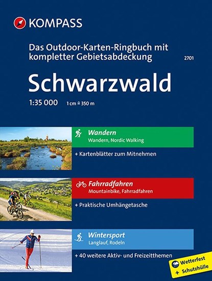 Kompass WK2701 Schwarzwald,  - Paperback - 9783990440681