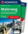 WF5265 Malerweg 18 Touren durch die Sächsische Schweiz Kompass | Bernhard Pollmann | 