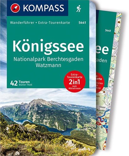 WF5441 Königssee, Nationalpark Berchtesgaden Kompass, THEIL,  Walter - Paperback - 9783990441435