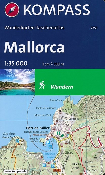 WA2753 Mallorca Kompass, niet bekend - Paperback - 9783990441657