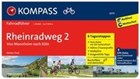 FF6272 Rheinradweg 2, Manheim bis Köln Kompass | Walter Theil | 