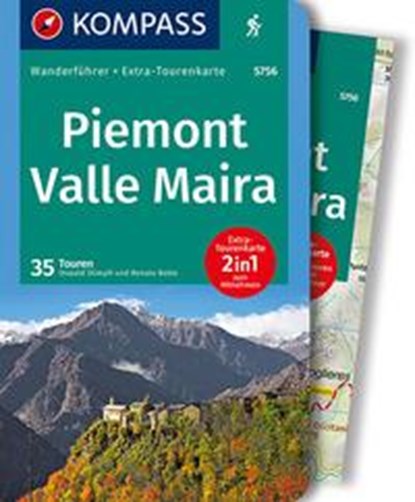WF5756 Piemont, Valle Maira Kompass, STIMPFL,  Oswald - Paperback - 9783990442241