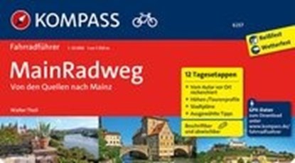 FF6237 Mainradweg, von den Quellen nach Mainz Kompass, THEIL,  Walter - Losbladig - 9783990442333