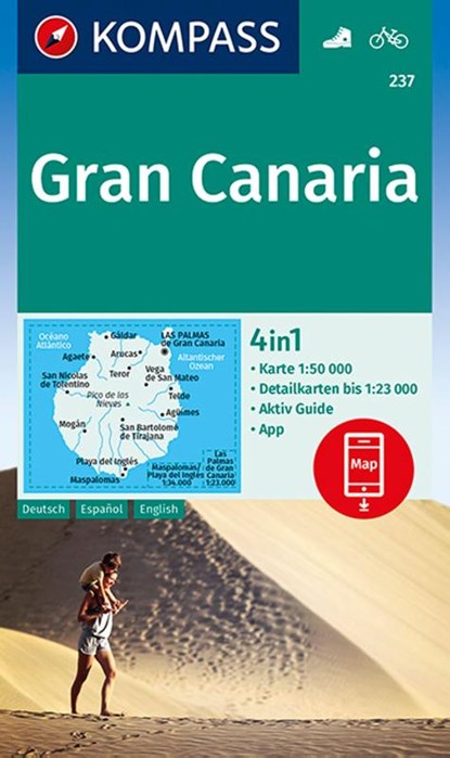 GRAN CANARIA, Kompass-Karten Gmbh - Gebonden - 9783990446423