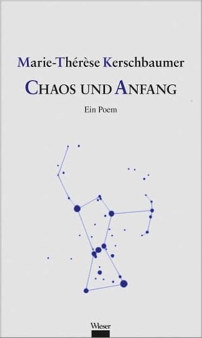 Chaos und Anfang, Marie-Thérèse Kerschbaumer - Ebook - 9783990470657