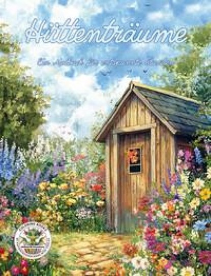 Hüttenträume - Ein Malbuch für entspannte Sunden, Nanja Holland - Paperback - 9783990514061