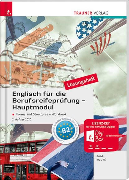 Englisch für die Berufsreifeprüfung - Hauptmodul Forms and Structures, Workbook Lösungsheft, Christina Kodre ; Gabriele Raab - Paperback - 9783990628256