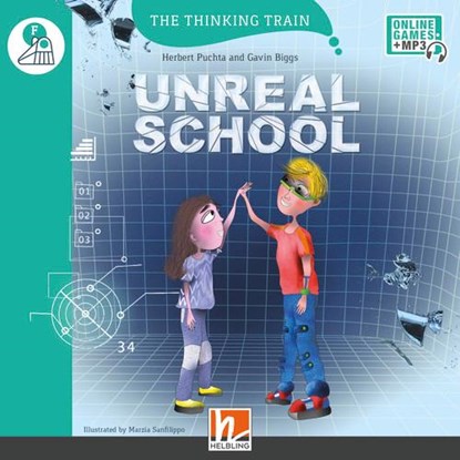 The Thinking Train, Level f / Unreal School, mit Online-Code, Herbert Puchta ; Gavin Biggs - Paperback - 9783990892411