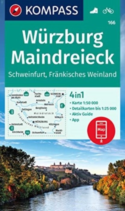 Wurzburg, Maindreieck, Schweinfurt, Frankisches Weinland +AG, niet bekend - Gebonden - 9783991214687