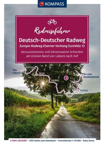 KOMPASS Radreiseführer Europa-Radweg Eiserner Vorhang / Deutsch-Deutscher Radweg, niet bekend - Paperback - 9783991216940
