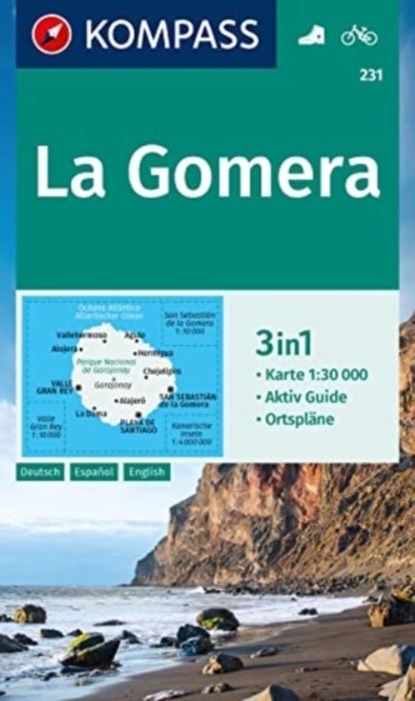 Kompass WK231 La Gomera, niet bekend - Gebonden - 9783991217930