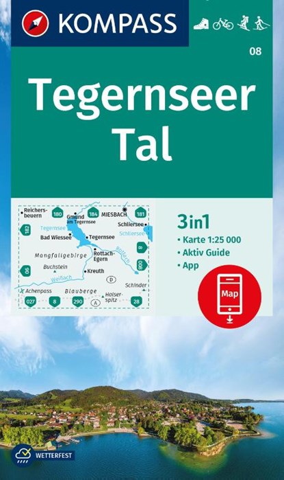 Tegernseer Tal + Activ Guide, niet bekend - Gebonden - 9783991218265