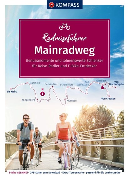 KOMPASS Radreiseführer Mainradweg, Walter Theil - Paperback - 9783991219729