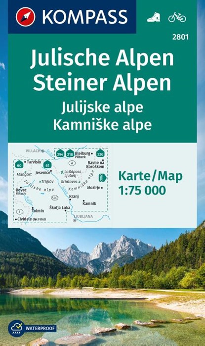 Julische Alpen / Steiner Alpen, niet bekend - Gebonden - 9783991219835