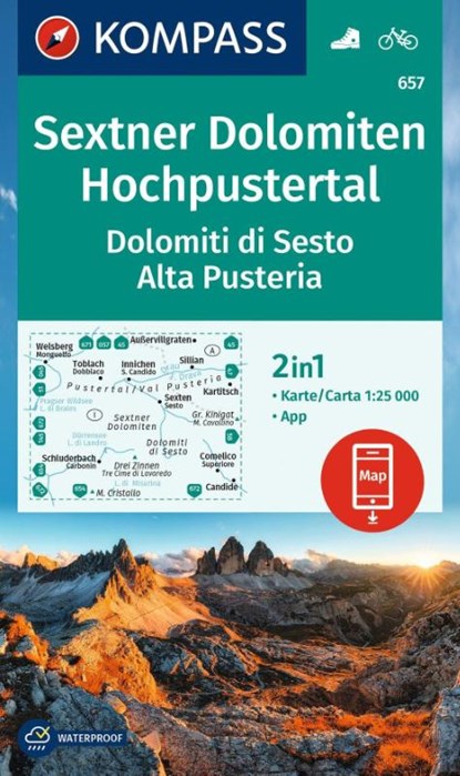 Sextner Dolomiten,  - Gebonden - 9783991540366