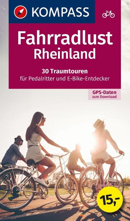 KOMPASS Fahrradlust Rheinland, niet bekend - Paperback - 9783991541257