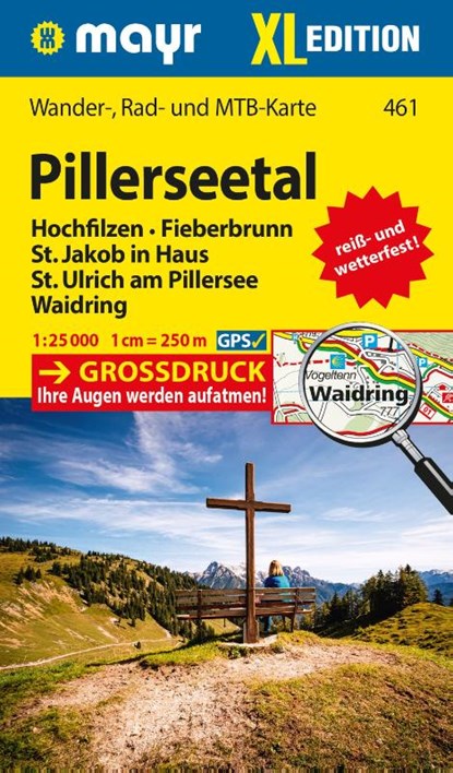 Mayr Wanderkarte Pillerseetal XL 1:25.000, niet bekend - Gebonden - 9783991541400