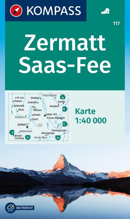 Zermatt / Saas Fee, niet bekend - Gebonden - 9783991541790