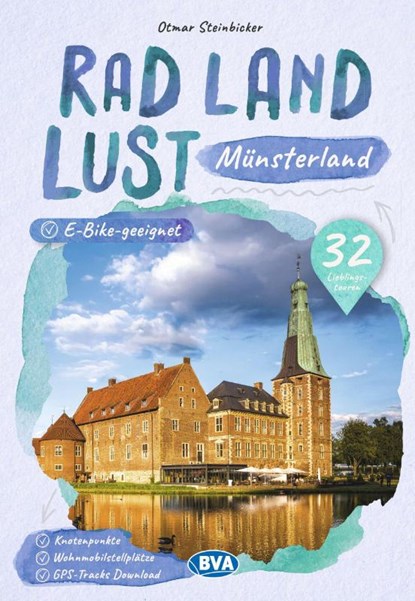 BVA RadLandLust Münsterland, 32 Lieblingstouren mit Knotenpunkten, niet bekend - Paperback - 9783991545903
