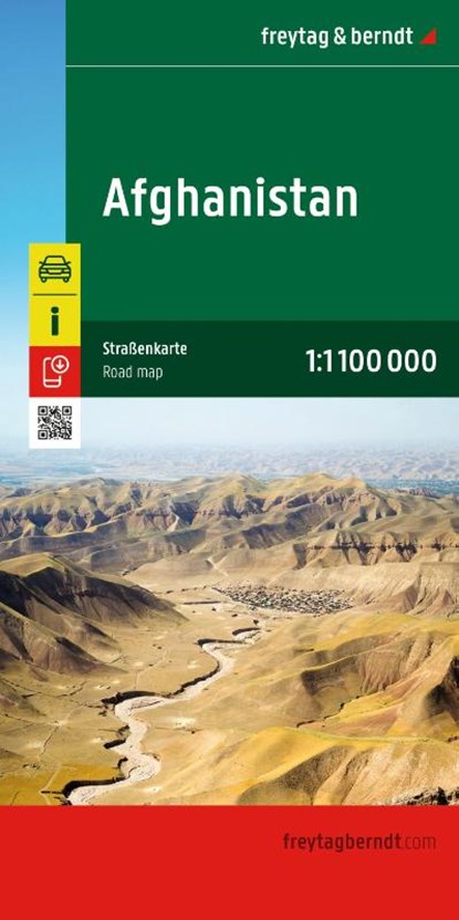 freytag & berndt Straßenkarte Afghanistan 1:1,1 Mio., niet bekend - Gebonden - 9783991546085