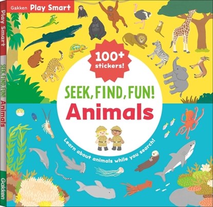 Seek, Find, Fun! Animals, Gakken Early Childhood Experts - Paperback - 9784056212501