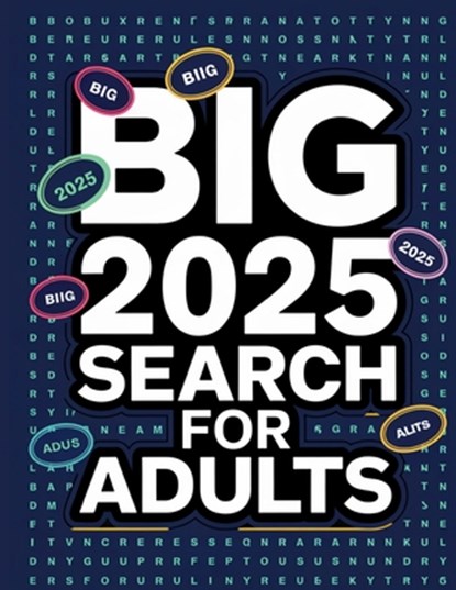 2025 Word Search for Adults Large Print Activity Book, Laura Bidden - Paperback - 9784341547462