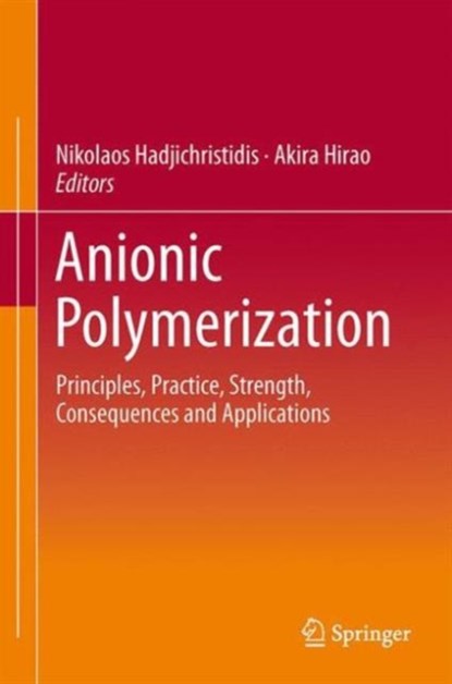 Anionic Polymerization, niet bekend - Gebonden - 9784431541851