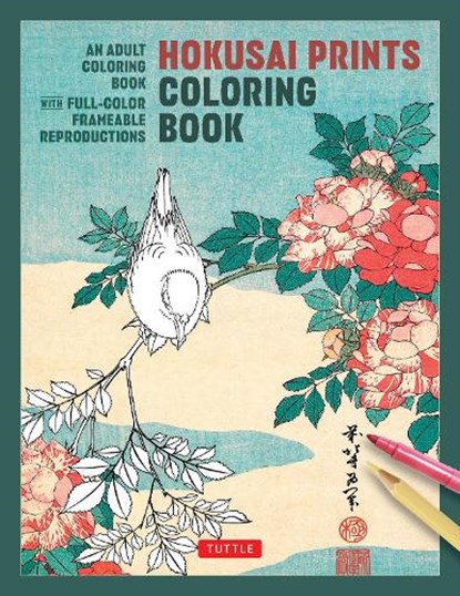 Hokusai prints coloring book, niet bekend - Paperback - 9784805320600
