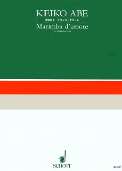 Marimba d'Amore, Keiko Abe - AVM - 9784890660513