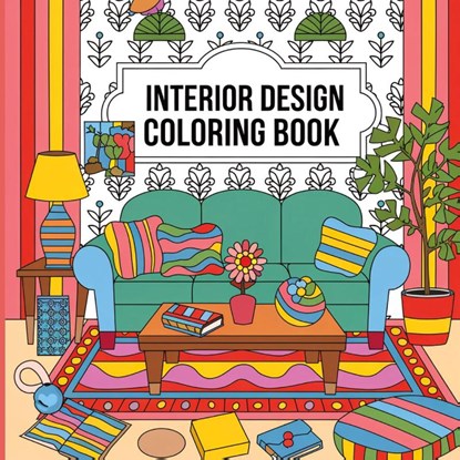 Interior Design Coloring Book, Laura Bidden - Paperback - 9785074487193