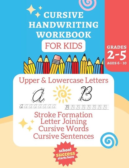 Cursive Workbook Activity Book, Laura Bidden - Paperback - 9785441840408
