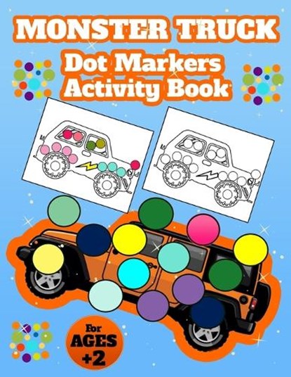 Bidden, L: Monster Truck Dot Marker, Laura Bidden - Paperback - 9785654260673