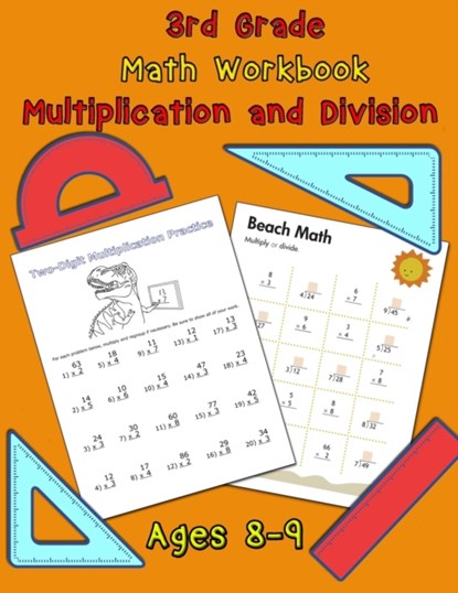 3rd Grade Math Workbook - Multiplication and Division - Ages 8-9, C Smith - Paperback - 9786069607701