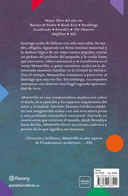 Monstrilio: Novela / A Novel, Gerardo Sámano Córdova - Paperback - 9786073937511