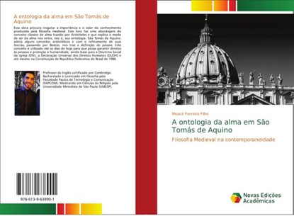 A ontologia da alma em Sao Tomas de Aquino, Moacir Ferreira Filho - Paperback - 9786139638901