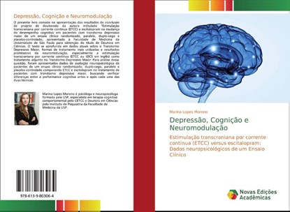 Depressao, Cognicao e Neuromodulacao, Marina Lopes Moreno - Paperback - 9786139803064