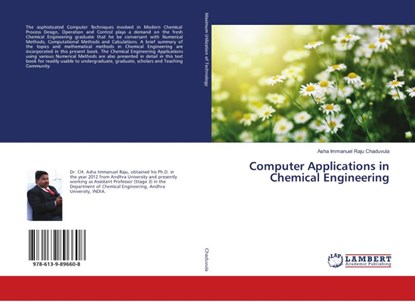 Computer Applications in Chemical Engineering, Asha Immanuel Raju Chaduvula - Paperback - 9786139896608