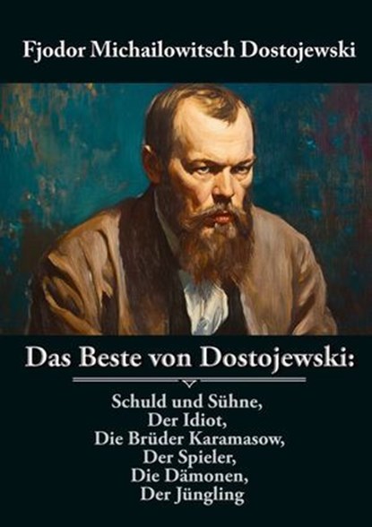 Das Beste von Dostojewski: Schuld und Sühne, Der Idiot, Die Brüder Karamasow, Der Spieler, Die Dämonen, Der Jüngling, Fjodor Michailowitsch Dostojewski - Ebook - 9786197770087