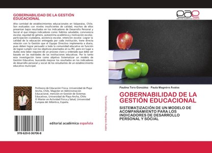 Gobernabilidad de la Gestion Educacional, Paulina Toro Gonzalez ; Paula Magnere Avalos - Paperback - 9786200367068