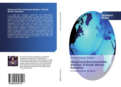 Global and Environmental Studies: A South African Narrative, Omotola Onaneye- Babajide - Paperback - 9786202303118