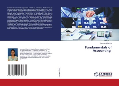 Fundamentals of Accounting, Lavanya N Karthik - Paperback - 9786208224189