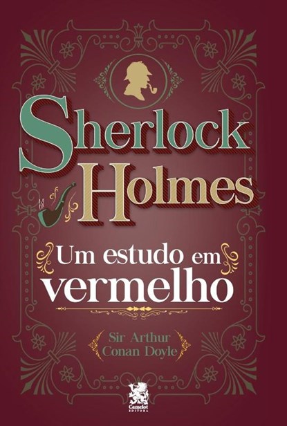 Sherlock Holmes - Um Estudo em Vermelho, Arthur Conan Doyle - Paperback - 9786587817163