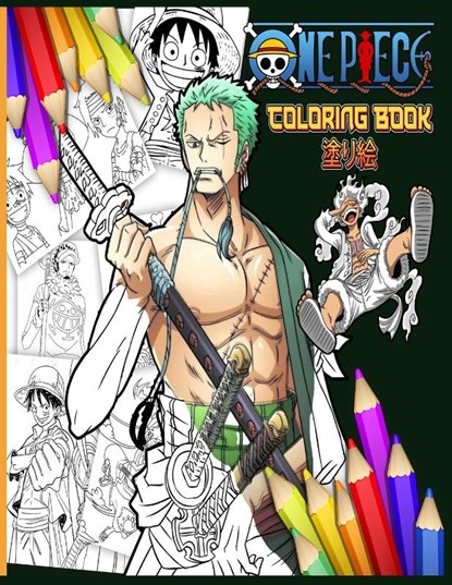 Epic One Piece Coloring Book, Morgana D'Avis Nina - Paperback - 9787511119254