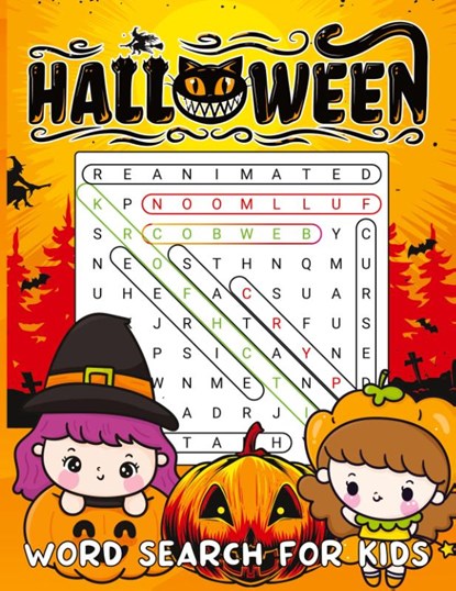 Halloween Word Search for Kids, Laura Bidden - Paperback - 9787521101782