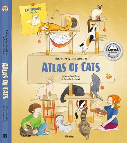 Atlas of Cats, Jana Sedlackova ; Helena Harastova - Gebonden - 9788000063546