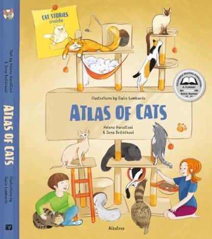 Atlas of Cats, Jana Sedlackova ; Helena Harastova - Gebonden - 9788000063546