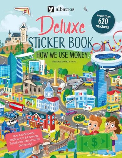 Deluxe Sticker Book: How We Use Money, Joli Hannah - Paperback - 9788000076140