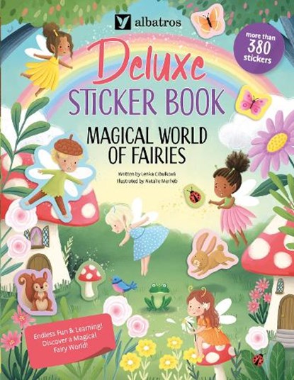 Deluxe Sticker Book: Magical World of Fairies, Lenka Cibulkova - Paperback - 9788000080574