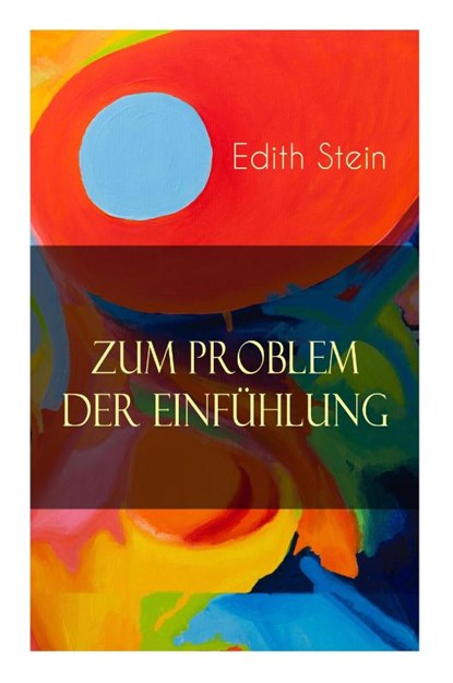Zum Problem der Einfuhlung, Edith Stein - Paperback - 9788026886310