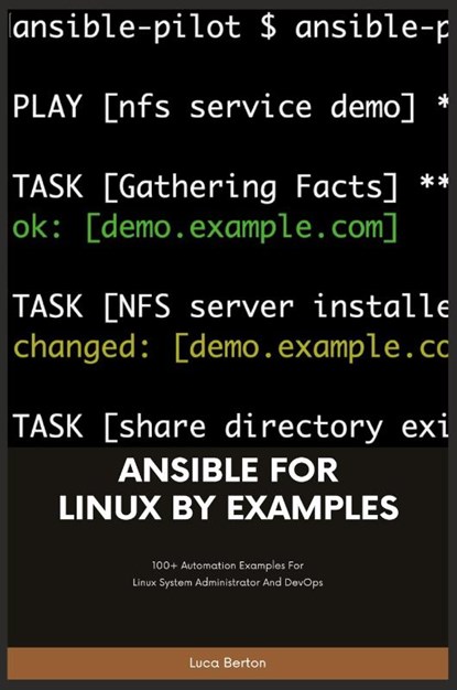 Ansible For Linux by Examples, Luca Berton - Paperback - 9788090853638